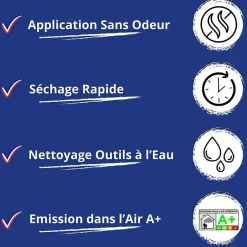 Codève Bois Colle Parquet - 5 L - Codeve Bois - Pour L'assemblage De Votre Parquet, Plancher, Escalier Ou Autre Sol En Bois.