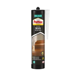 Pattex Colle fixation bois plinthes cartouche 380g