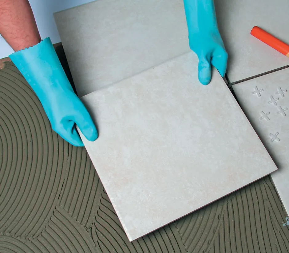 Semin Colle pour Carrelage Haute Performance Kedofix , Prêt à l'emploi, Intérieur/extérieur, seau de 5 kg