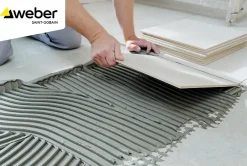 Colle tous carreaux neufs et réno gris Weber 25kg-Weber Saint-Gobain Hot