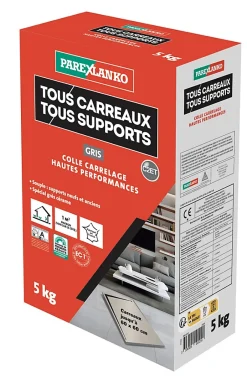Parexlanko Colle tous carreaux tous supports Gris 5kg