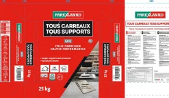 Parexlanko Colle tous carreaux tous supports Gris 25kg