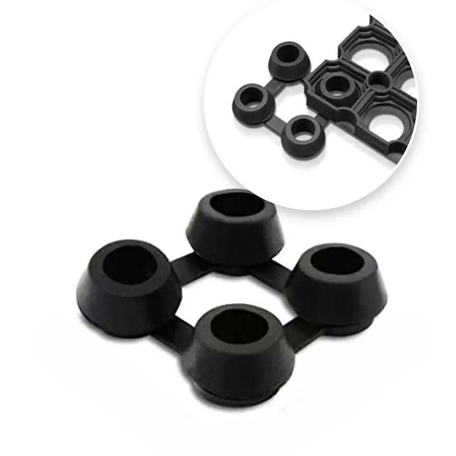 Floordirekt Connecteur 7 x 7 cm Pour relier tapis en caoutchouc