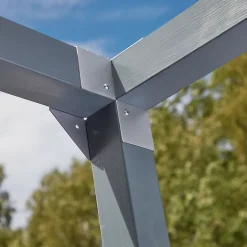 GoodHome Connecteur métal Elvet 3 tasseaux 60 mm