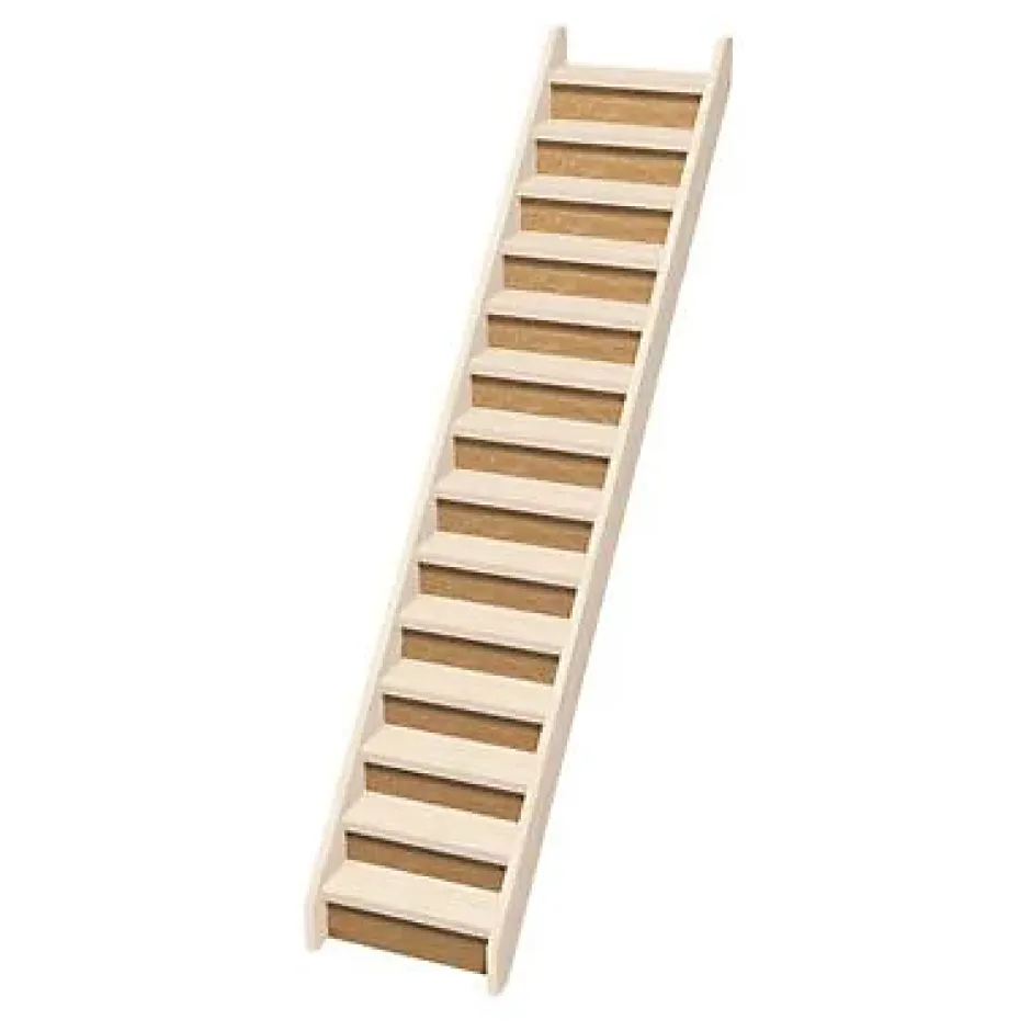 Kordo Contremarche escalier droit Normandie sapin