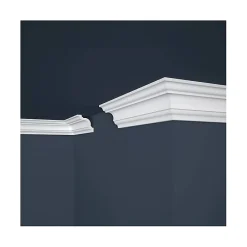 Corniche de Plafond Décorative - Modèle Ornement 3D - Polystyrène - 200x6,5x6,5 cm-Decoon New