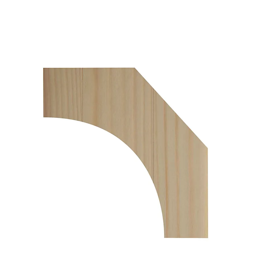 Corniche moderne pin 23 x 23 mm L.2,4 m