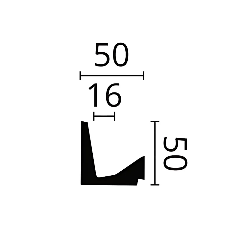 Noel & Marquet Corniche NMC ARSTYL IL5 Moulure décorative Corniche de plafond Éclairage indirect