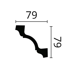 Noel & Marquet Corniche NMC ARSTYL Z19 Flex Moulure décorative flexible