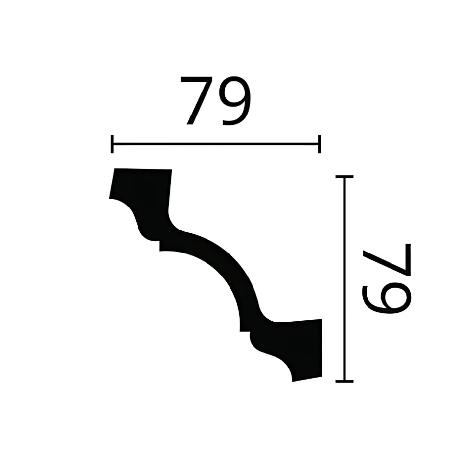 Corniche NMC ARSTYL Z19 Moulure décorative Corniche de plafond-Noel & Marquet Outlet