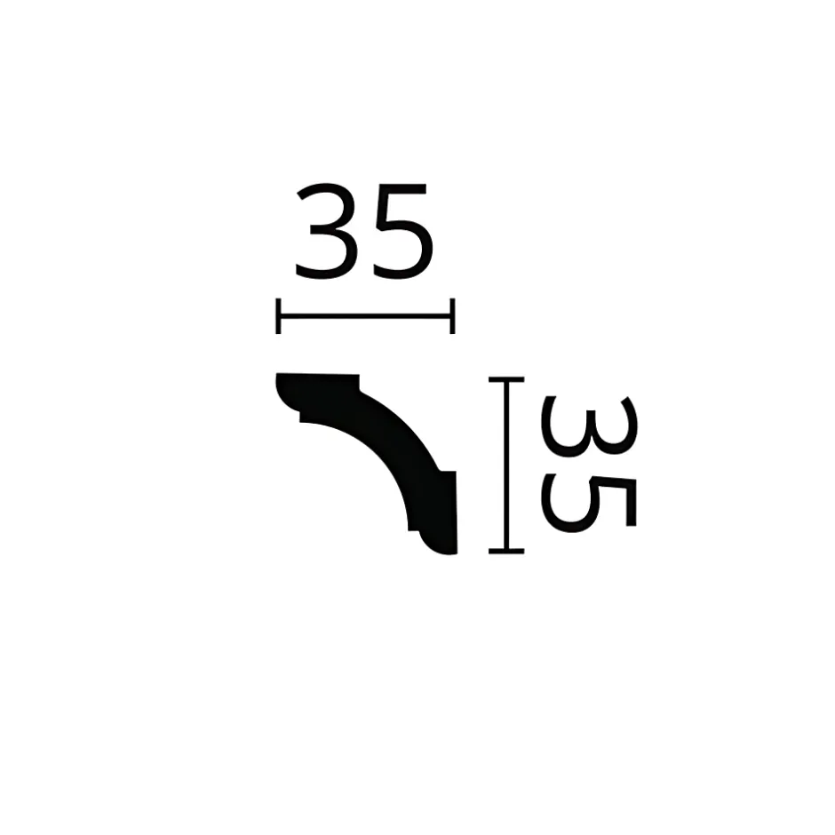 Noel & Marquet Corniche NMC ARSTYL Z1250 Moulure décorative Corniche de plafond