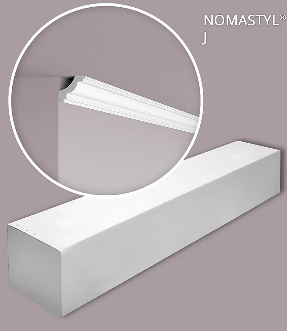 Noel & Marquet Corniche NMC J-box-10 NOMASTYL 1 carton 10 pièces Moulure décorative