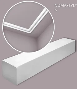 Corniche NMC N-box-10 NOMASTYL 1 carton 10 pièces Moulure décorative-Noel & Marquet