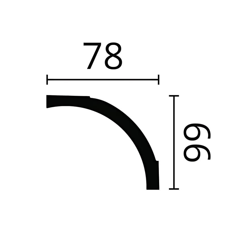Noel & Marquet Corniche NMC NOMASTYL B1 Moulure décorative Corniche de plafond