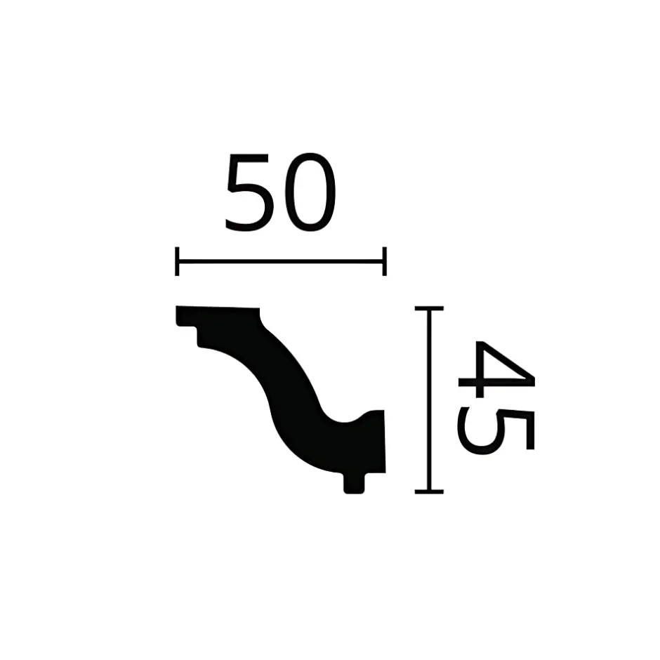 Noel & Marquet Corniche NMC NOMASTYL H Moulure décorative Corniche de plafond