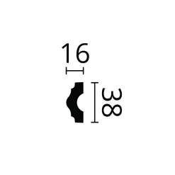 Corniche NMC NOMASTYL I Moulure décorative Corniche de plafond-Noel & Marquet Online