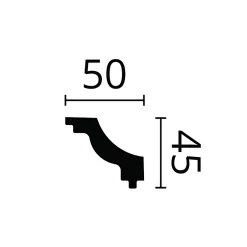 Noel & Marquet Corniche NMC NOMASTYL J Moulure décorative Corniche de plafond