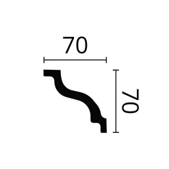 Corniche NMC NOMASTYL K Moulure décorative Corniche de plafond-Noel & Marquet Sale