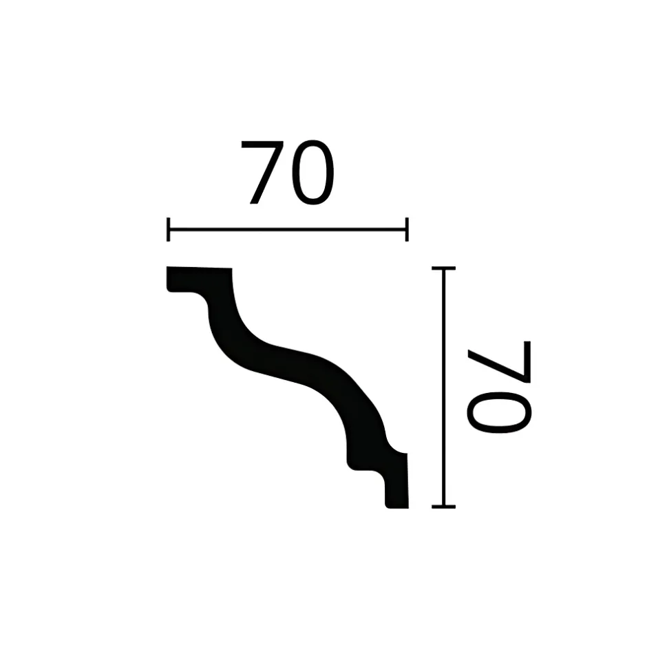 Corniche NMC NOMASTYL K Moulure décorative Corniche de plafond-Noel & Marquet Sale