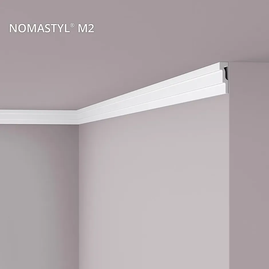 Corniche NMC NOMASTYL M2 Moulure décorative Corniche de plafond-Noel & Marquet Discount