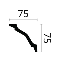 Noel & Marquet Corniche NMC WALLSTYL WT26 Moulure décorative Corniche de plafond