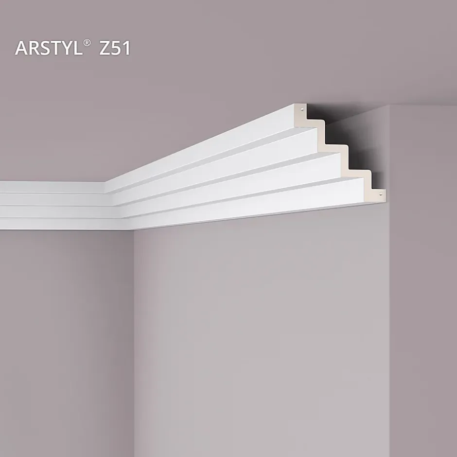 Noel & Marquet Corniche NMC Z51-box ARSTYL 1 carton 8 pièces Moulure décorative