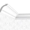Corniche plafond C05 - 7x7x200cm (h x p x L) - moulure décorative polyuréthane-Cimaises Et Plus Outlet