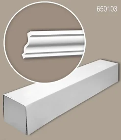 Profhome Corniche 650103 1 carton 16 pièces Moulure décorative