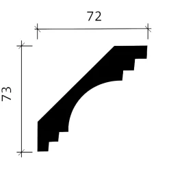 Profhome Corniche 150199 Moulure décorative