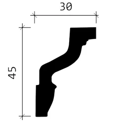 Corniche 150171 Moulure décorative-Profhome Clearance