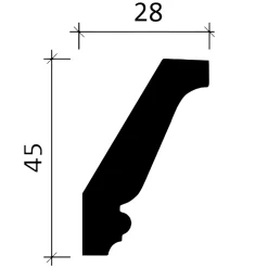 Corniche 150159 Moulure décorative-Profhome Hot
