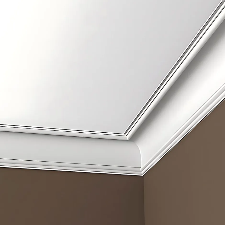 Profhome Corniche 150180F Moulure décorative flexible