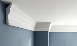 Corniches 100 cm moulures decoratives mur et plafond legeres dures peintables profils deco pour renovation et finition JC80-W-Ikhemalarka Sale