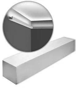 Corniches CX190-box AXXENT U-PROFILE 1 carton 2 pièces Moulures décoratives-Orac Decor Best
