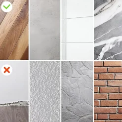 Corniere d'angle interieur PVC 50x50mm Autocollante, 150 cm, noir-Quest Clearance