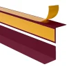 Quest Corniere d'angle interieur PVC 15x15mm Autocollante, 200 cm, bordeaux