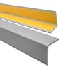 Corniere PVC 40x40mm , Profile d angle autocollant, Protection murale, 200 cm, argente-Quest Sale