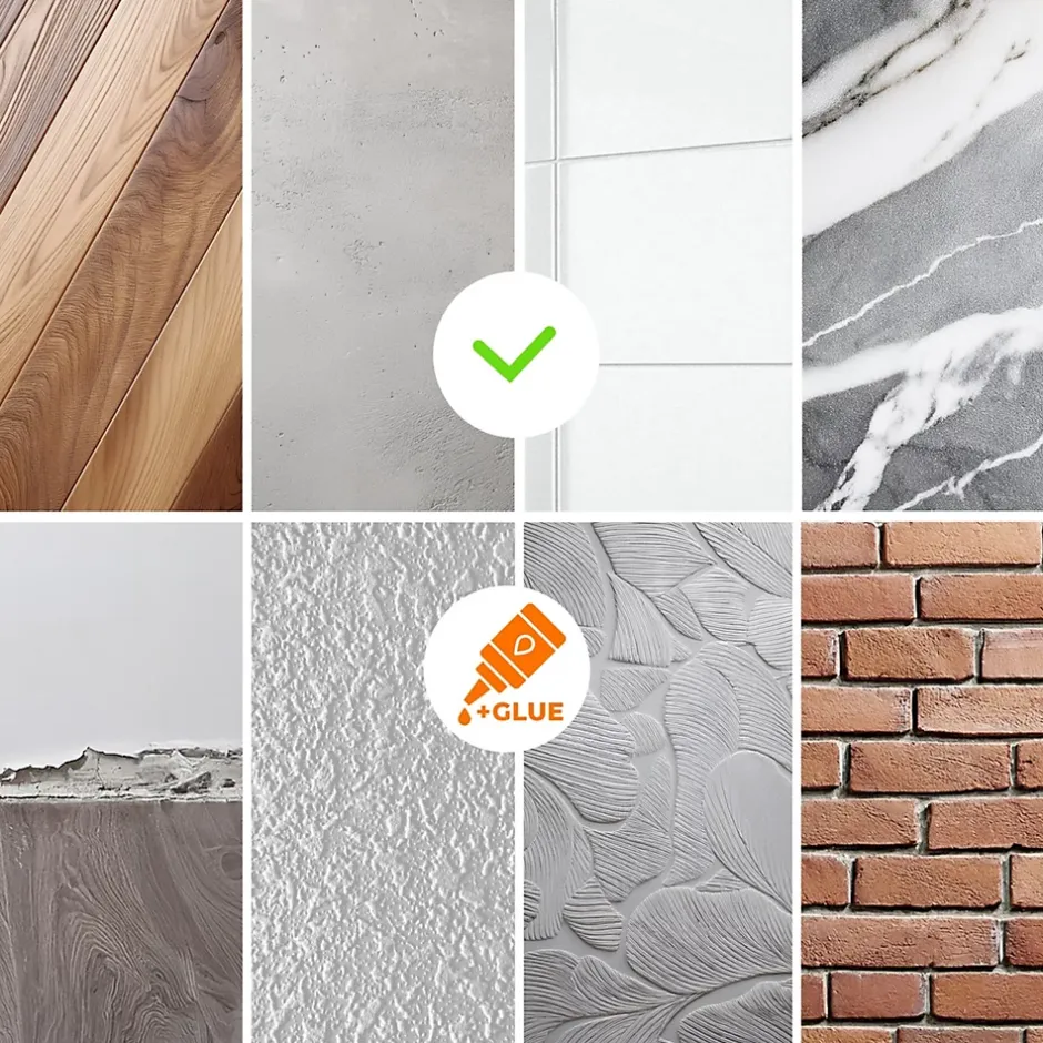 Quest Corniere PVC 27x27mm , Profile d angle autocollant, Protection murale, 165 cm, beige