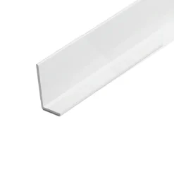 CQFD Cornière inégale aluminium argent 15 x 12 mm, L. 2 m