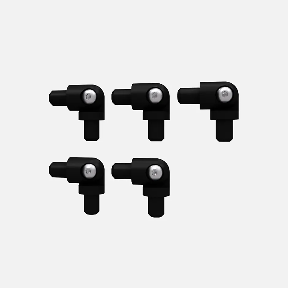 Coudes de jonction de tubes lot de 5,-Kordo New