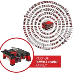 Coupe-carrelage sans fil TE-TC 18/115 Li-Solo 18V (sans batterie)-Einhell Outlet