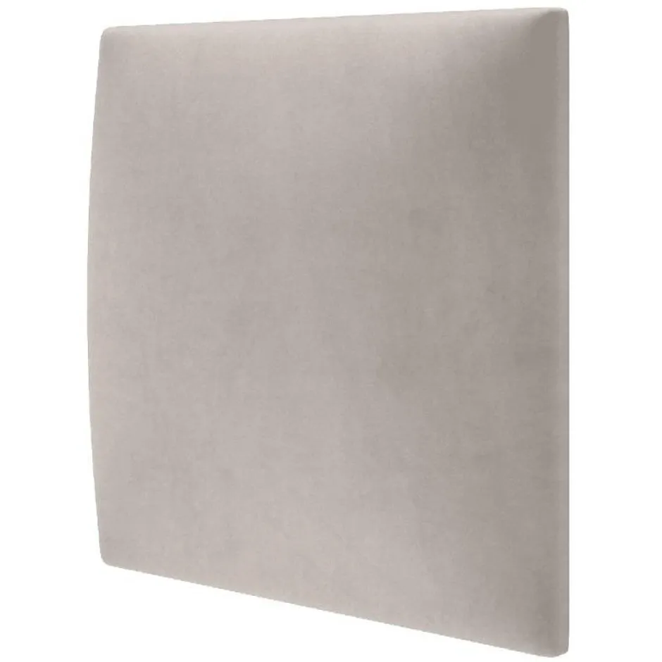 Coussin mural velours beige - 30 x 30-Decoon Online