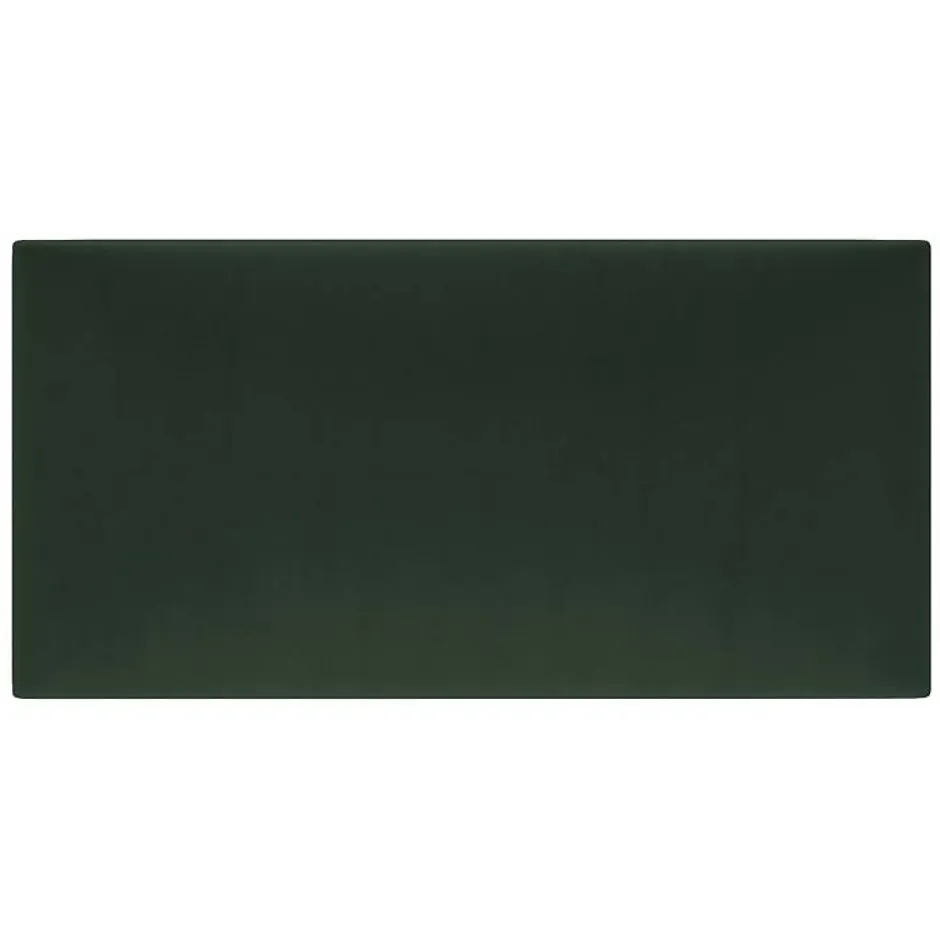 Coussin mural velours vert sapin - 60 x 30-Decoon Online