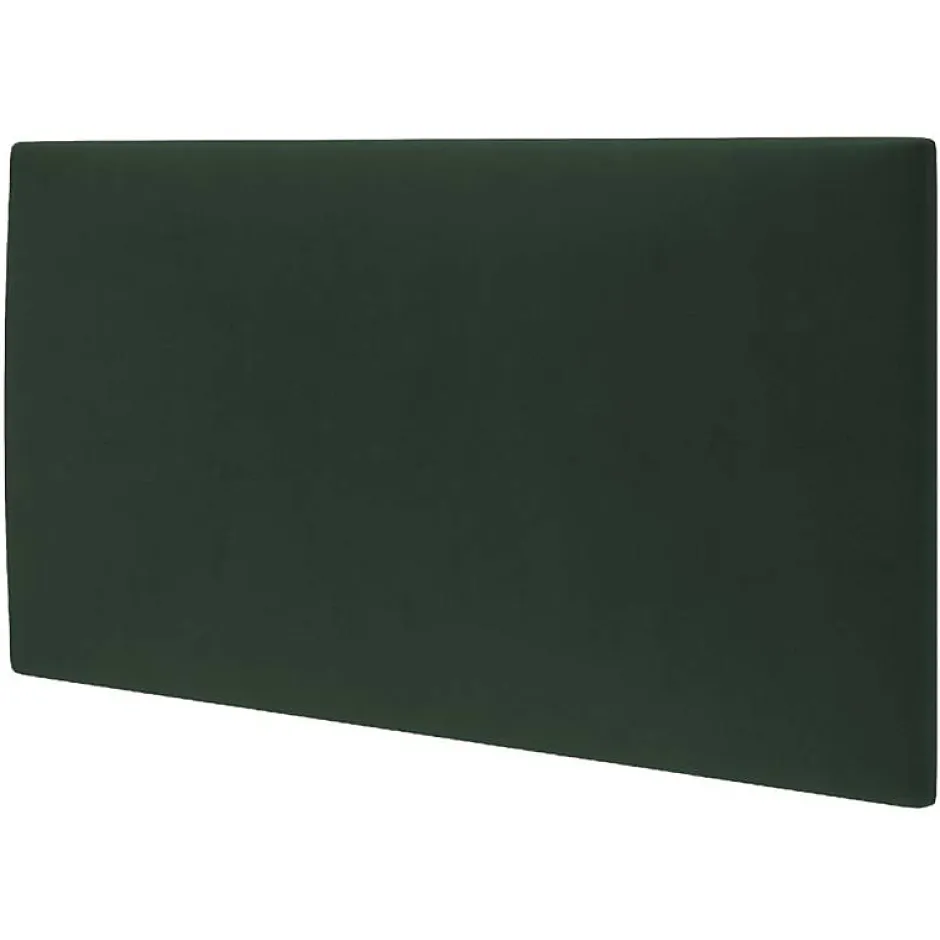Coussin mural velours vert sapin - 60 x 30-Decoon Online