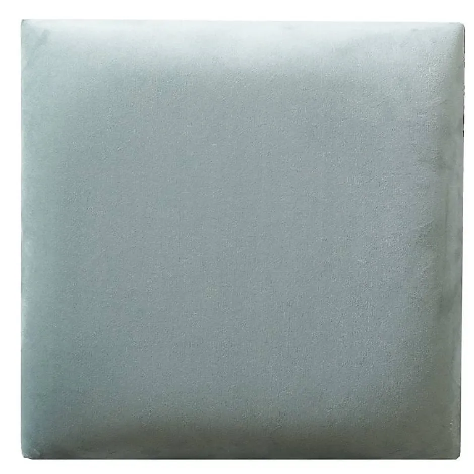 Decoon Coussin mural velours vert pastel - 30 x 30