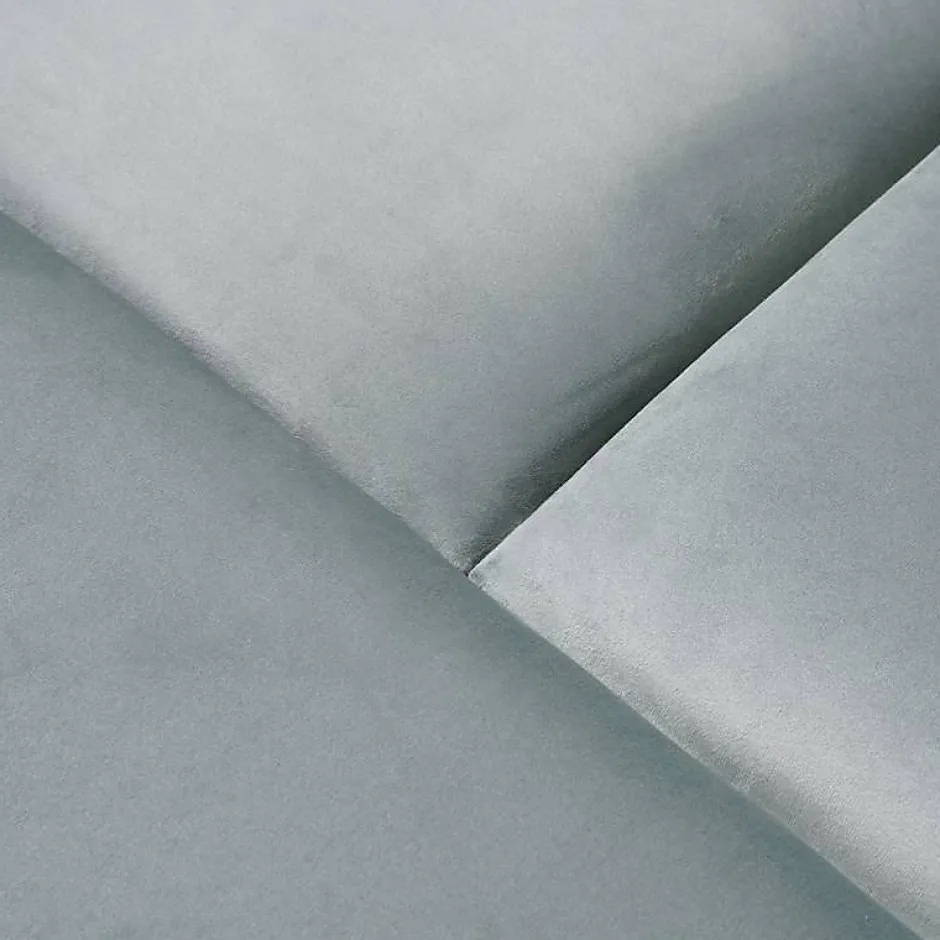 Decoon Coussin mural velours vert pastel - 30 x 30