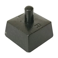 Crapaudine fonte ø16 mm - acier noir-Afbat Online