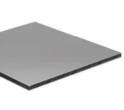 Sedpa France Crédence réversible gris brillant / gris anthracite 2 x 1 m ép. 3 mm