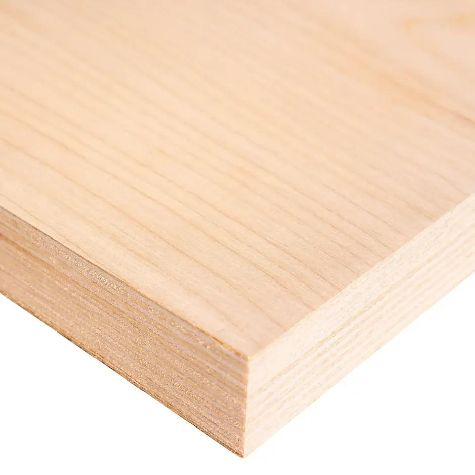 Creative Deco 3 x A4 Contreplaqué 300 x 210 x 18mm (+/- 0,5mm) - Bouleau Brut - Panneau Découpe Laser - Gravure, Cricut, Maquette