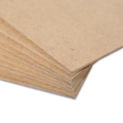 10 x A4 Panneau MDF 300 x 210 x 3 mm - Planche Bois Brut - Idéal Bricolage, Découpe Laser, Gravure, Pyrogravure-Creative Deco